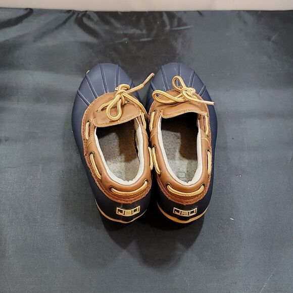 WOMEN'S JBU WATERPROOF LOAFER SHOES SLIP ON FLAT DUCK SHOE - Picture 7 of 16